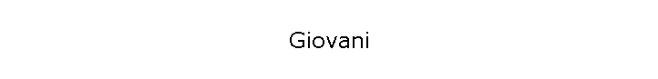 Giovani