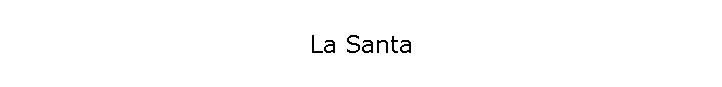 La Santa