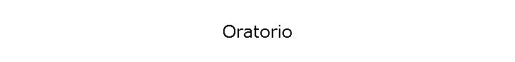 Oratorio